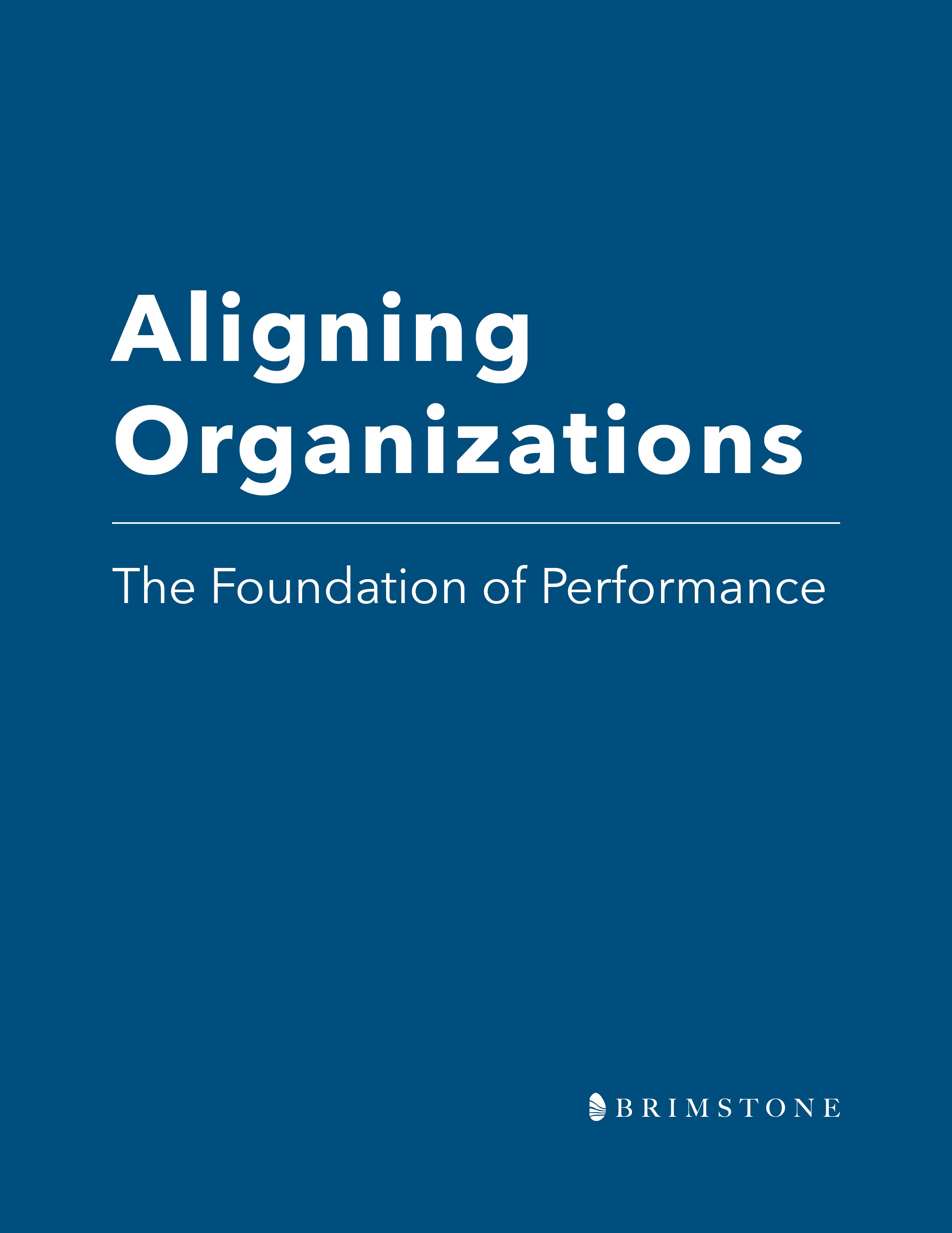 Aligning Organizations